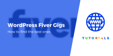fiverr wordpress gigs