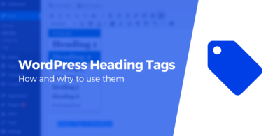 WordPress heading tags