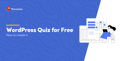 Create a wordpress quiz.