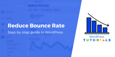 wordpress bounce rate