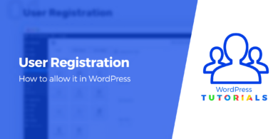User Registration in WordPress