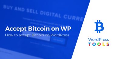 How to accept Bitcoin on WordPress