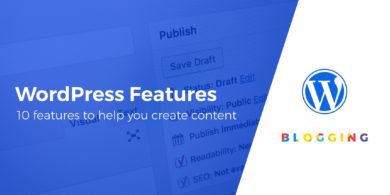 WordPress features