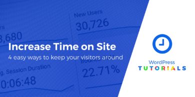 increase time on site