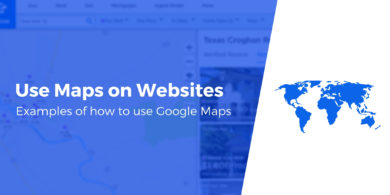 Use Google Maps on website