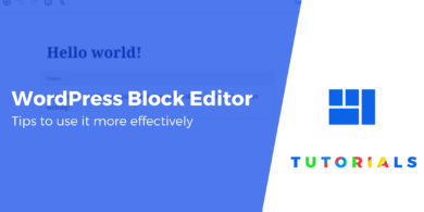 WordPress block editor