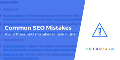 SEO Mistakes