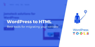 WordPress to HTML converters