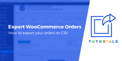 WooCommerce export orders CSV
