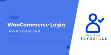 WooCommerce login