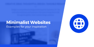 minimalist website examples