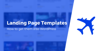 WordPress Landing Page Template