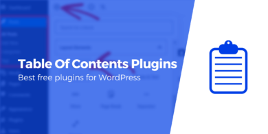 WordPress table of contents plugin