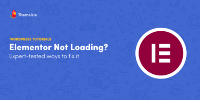 Elementor Not Loading