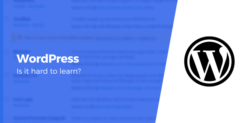 is wordpress hard to learn