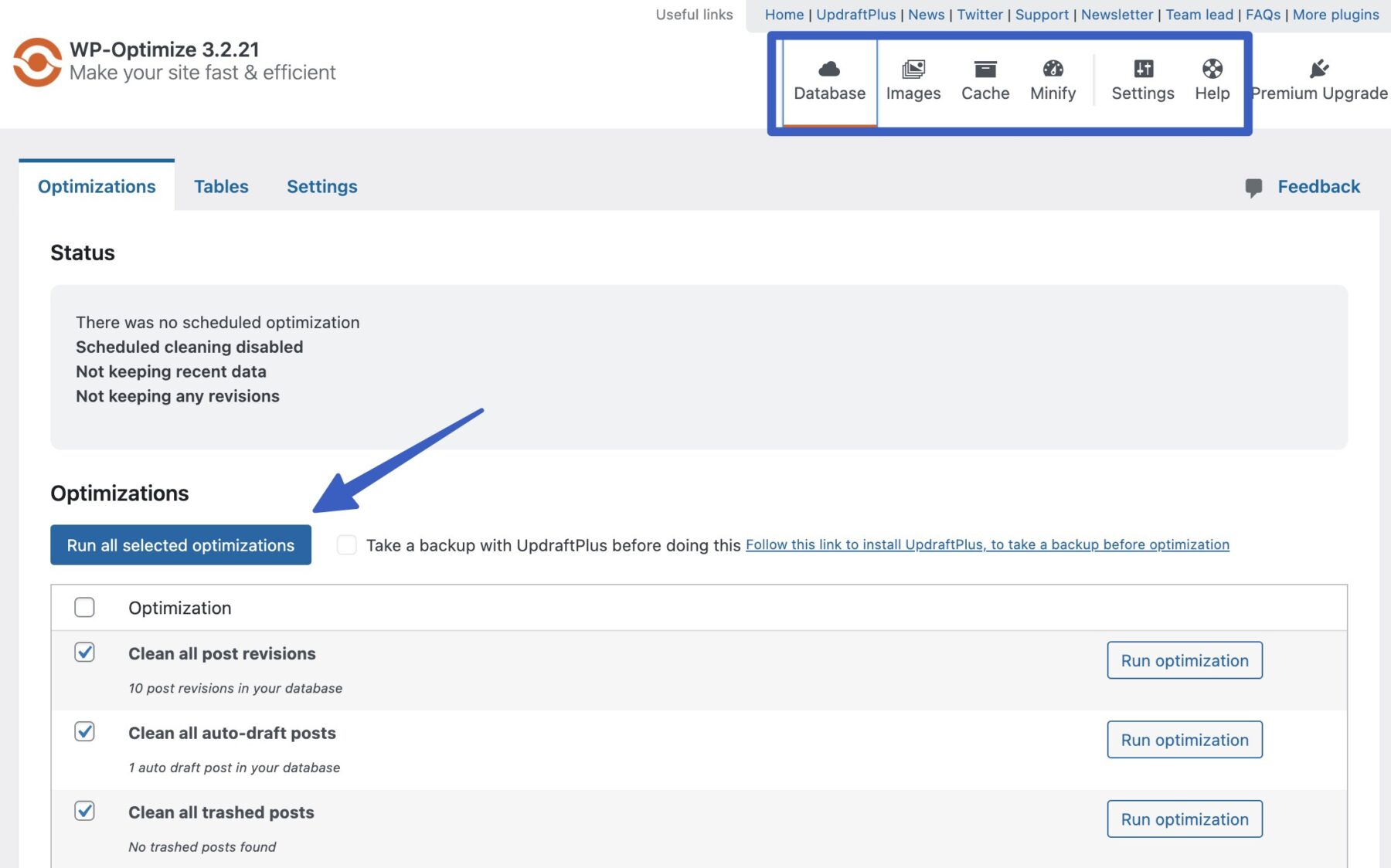 WP Optimize vs WP Super Cache: Features and Performance Test