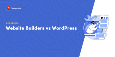 Website builder vs WordPress.